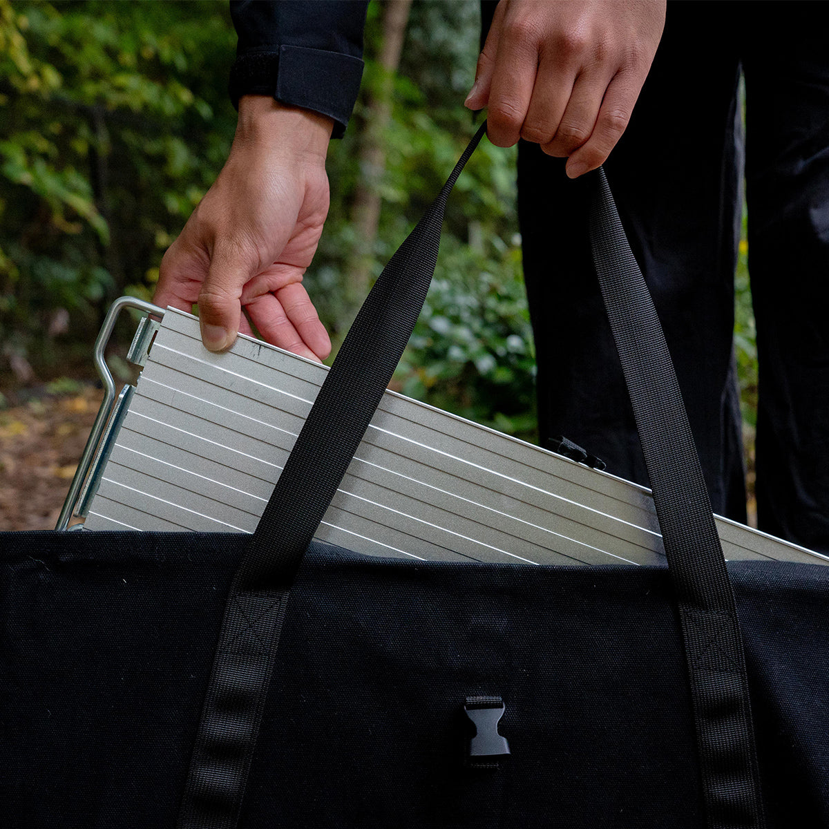 【公式】3点セット アルミフィールドテーブル AFT-5326 /専用収納袋 AFT-CB