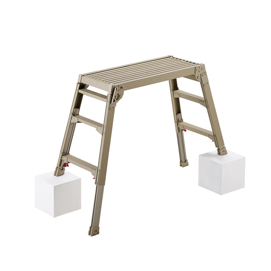 【公式】足場台 DRS-0780c(BE) 脚部伸縮タイプ