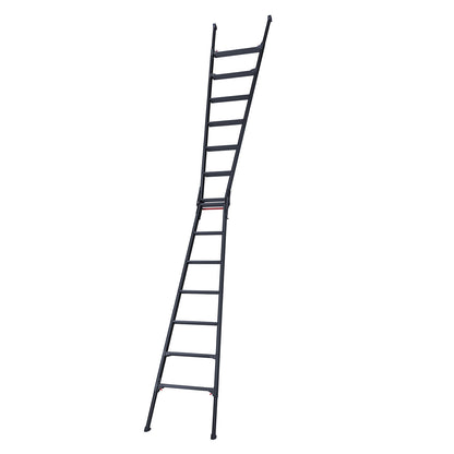 【公式】ワンタッチバー付 伸縮式はしご兼用脚立 RYZB-a