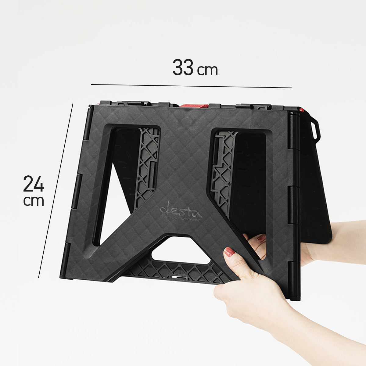 公式】長谷川工業 desta カーボン樹脂 コンパクト踏台 踏み台 スツール