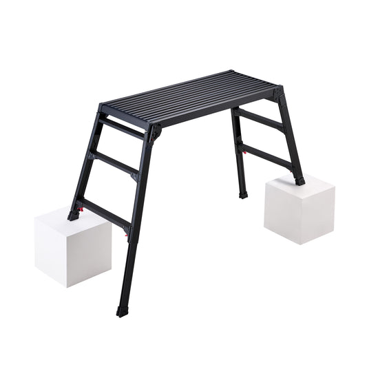 【公式】足場台 DRSWB 脚部伸縮／天板幅広タイプ