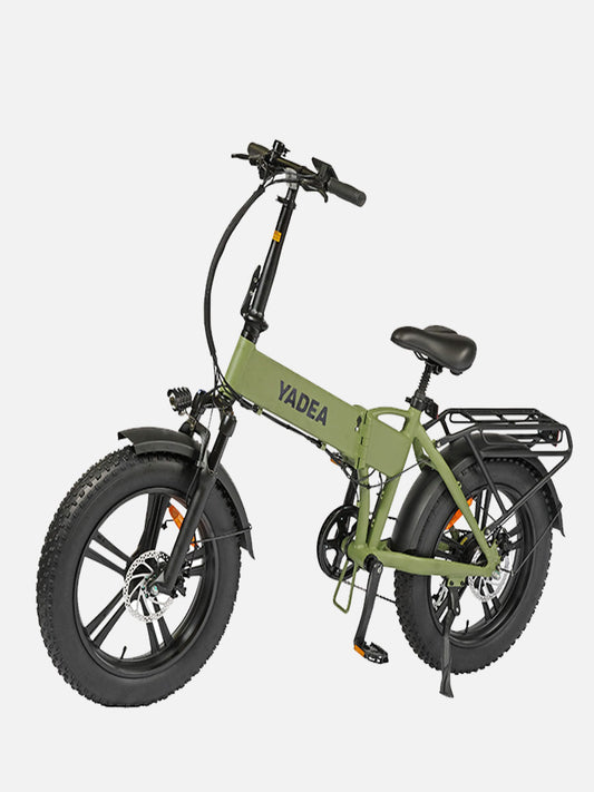 【公式】YADEA 電動アシスト自転車 HNT-01 KHAKI 【10月中旬以降出荷予定】