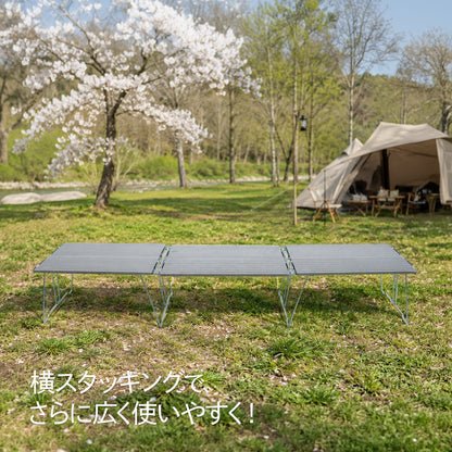 【公式】HASEGAWA CAMP アルミフィールドテーブル CT-02