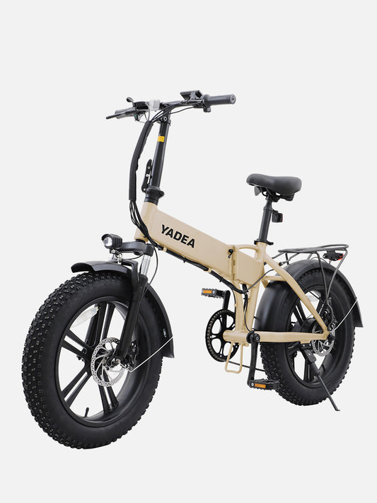 【公式】YADEA 電動アシスト自転車 HNT-01 BEIGE 【5月中旬以降出荷】