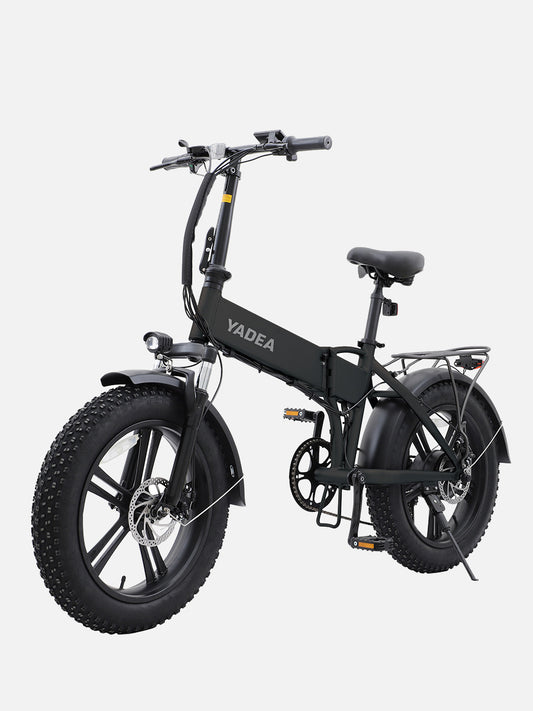 【公式】YADEA 電動アシスト自転車 HNT-01 BLACK 【5月中旬以降出荷】