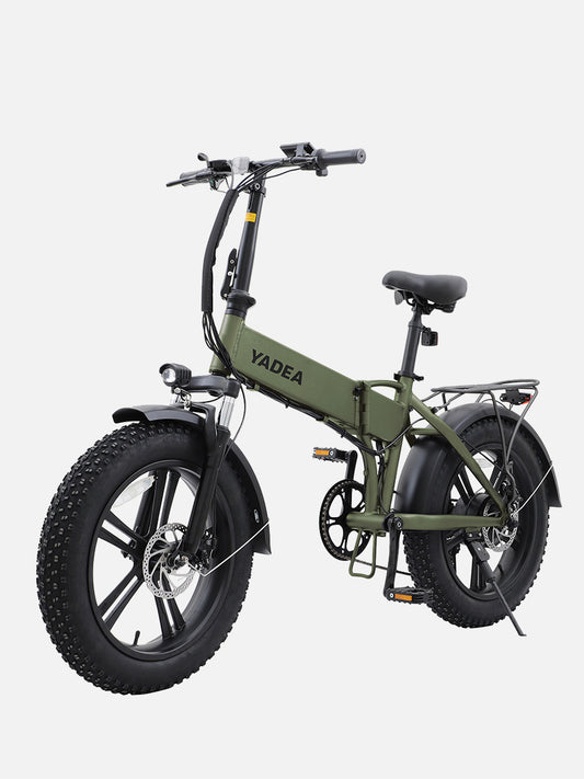 【公式】YADEA 電動アシスト自転車 HNT-01 KAHKI 【5月中旬以降出荷】